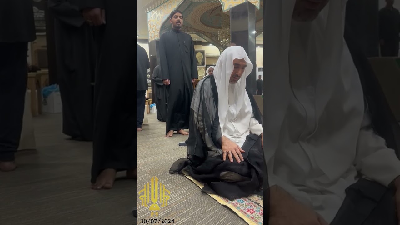اشهد ان علياً ولي الله (حضور جناب المولى الحكيم الإلهي والفقيه الرباني الميرزا عبدالله الاحقاقي )