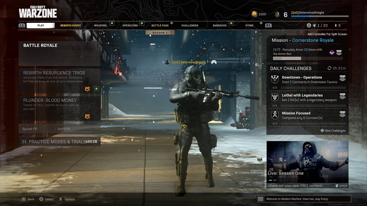 Modern Warfare Season 6 & 7 Lobby Music Warzone Black Ops Cold War Extended 3 Hours