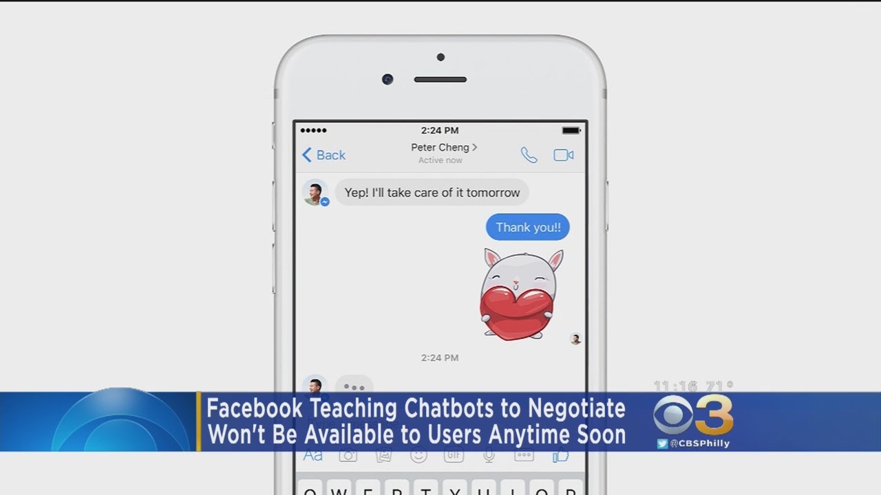 Facebook teaches chatbots to negotiate for you