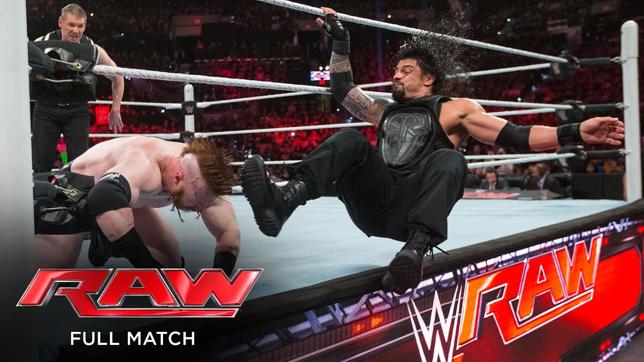 ПОЛНЫЙ МАТЧ &mdash; Роман Рейнс против Шеймуса &mdash; матч за титул чемпиона WWE: Raw, 4 января 2016 г.