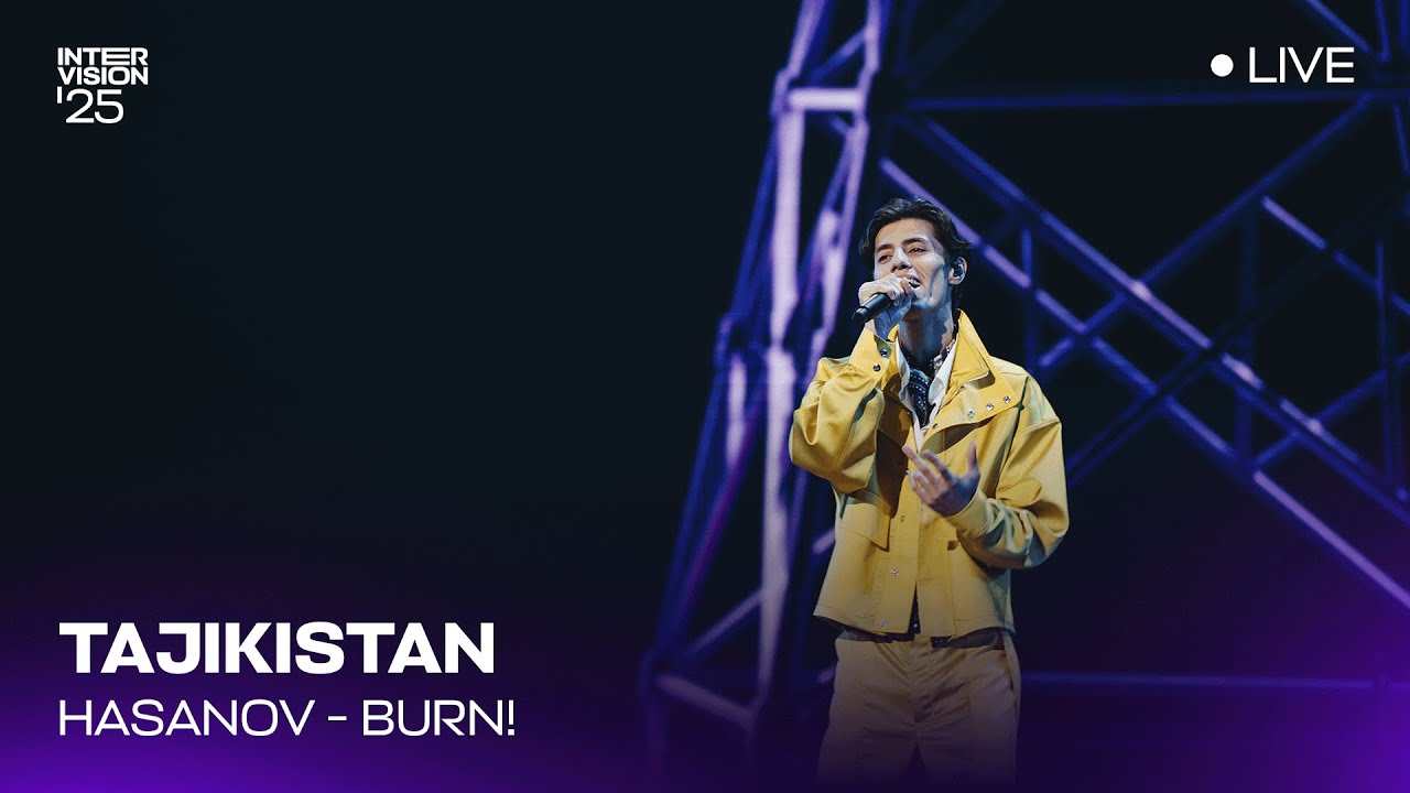 Hasanov - Burn! (LIVE) | Tajikistan 🇹🇯 | Intervision&rsquo;25
