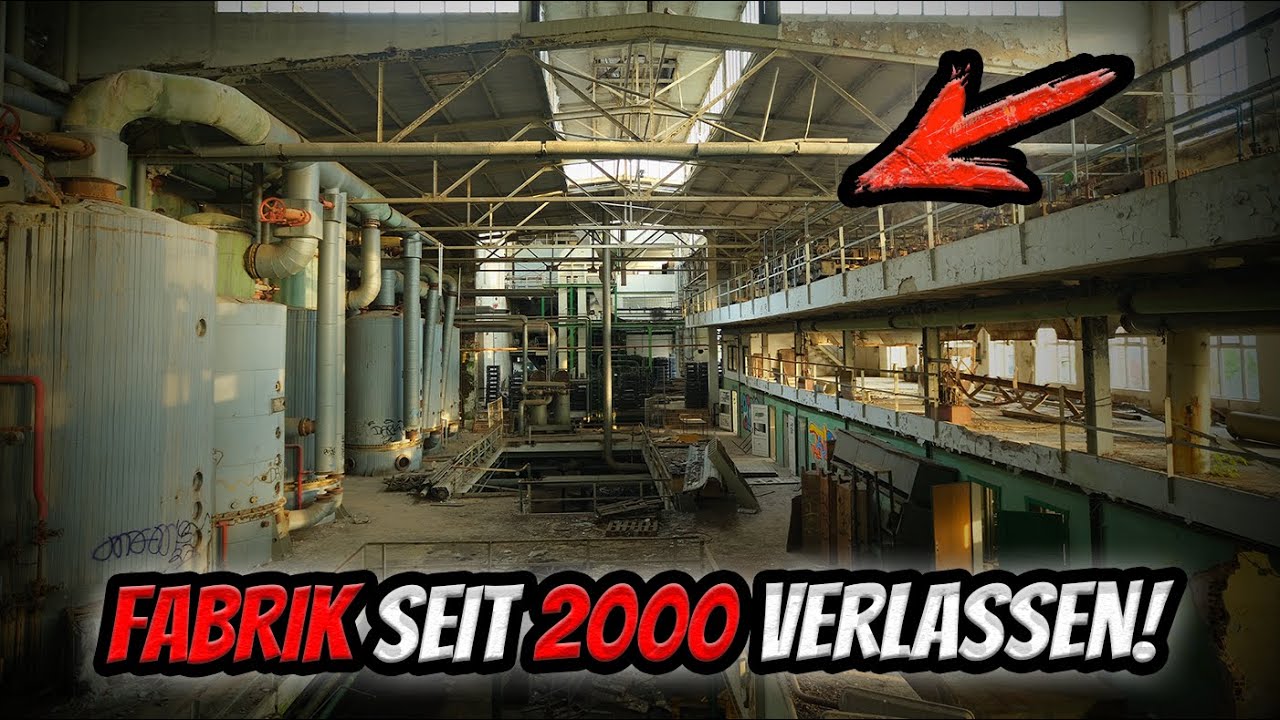 Diese FABRIK steht seit 2000 STILL! Noch ALLES da | Lost Places