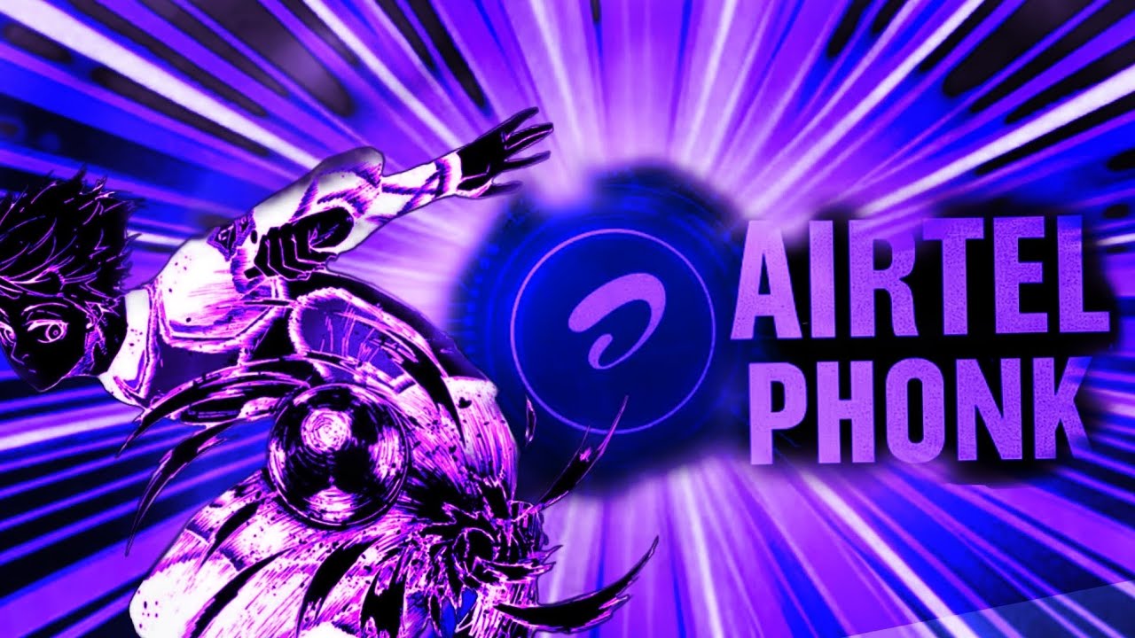 AIRTEL PHONK 💜(audio edit) bass bossted #phonkagressive 