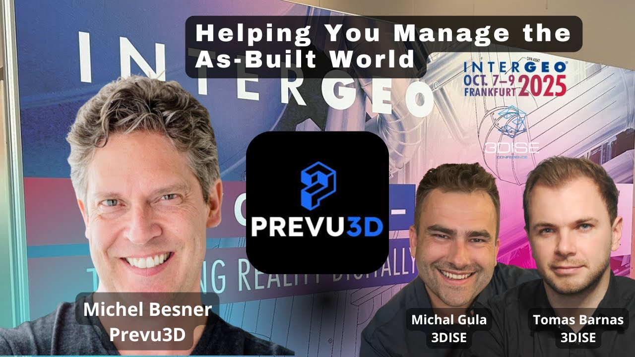 Michel Besner - Prevu3D on INTERGEOx3DISE podcast 2025