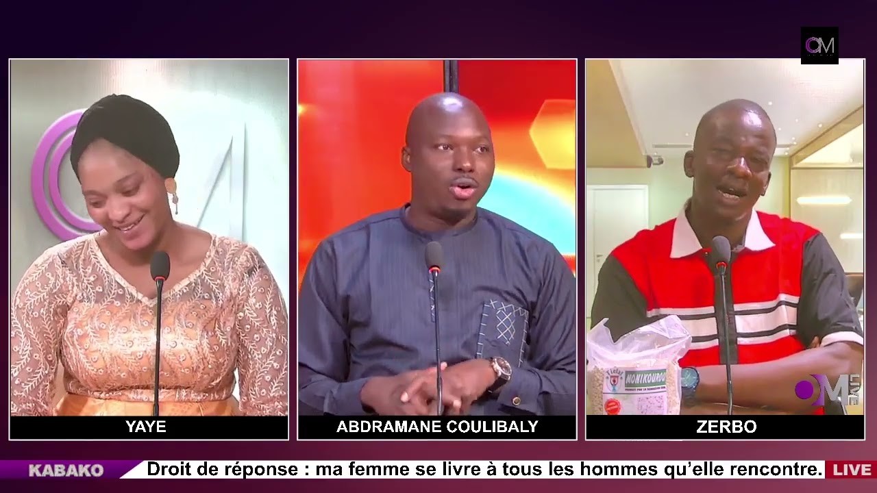 OM LIVE : #Kabako / Droit de réponse : ma femme se livre à tous les hommes qu’elle rencontre.