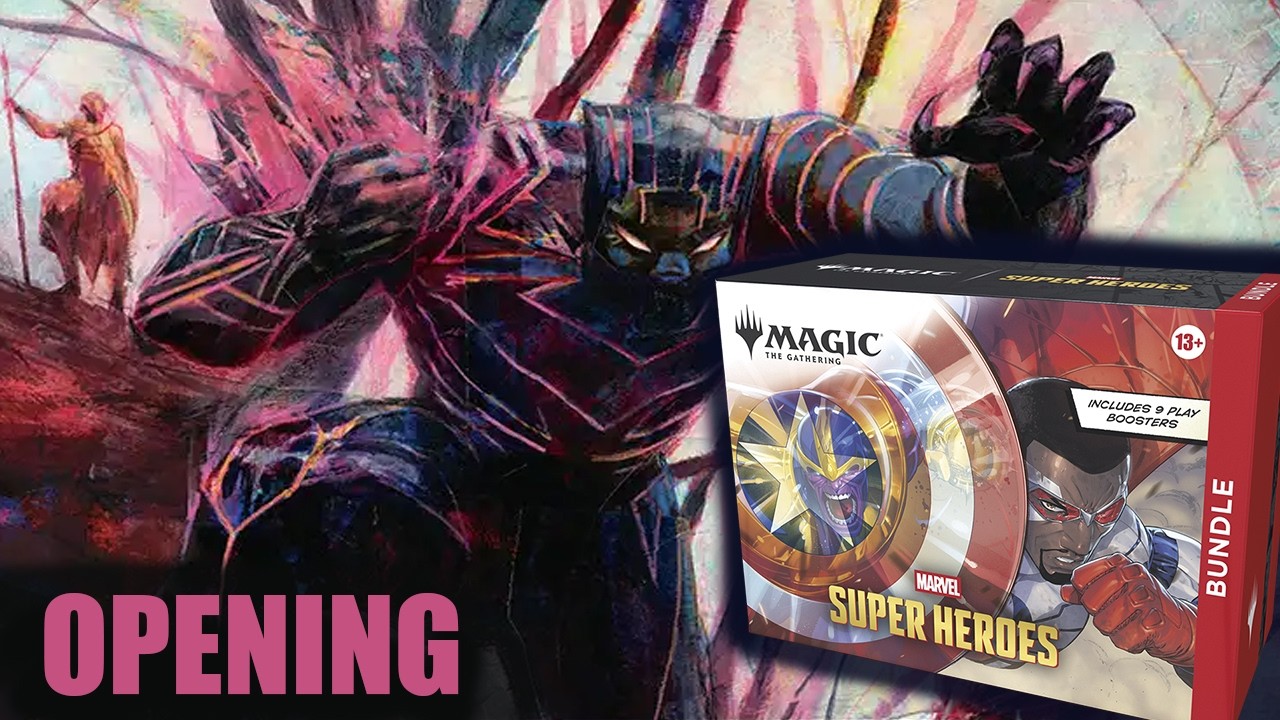 Распаковка бандла Marvel Super Heroes | MTG