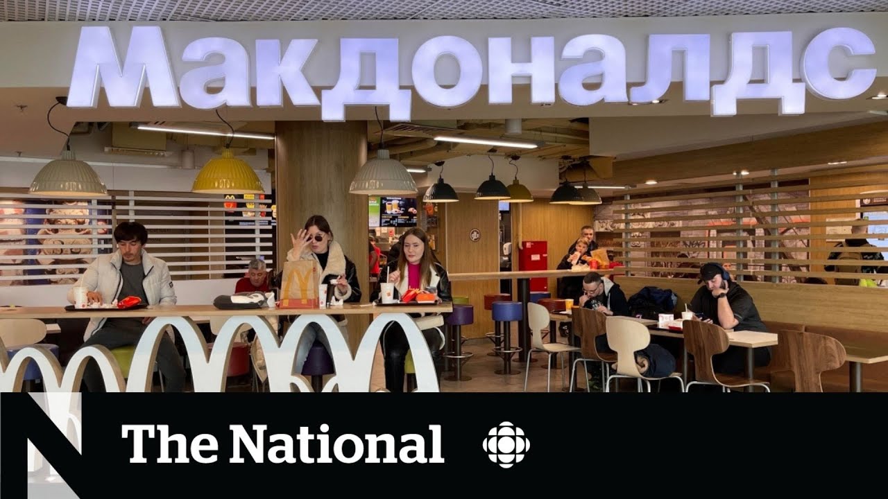 Why some fast-food chains are still open in Russia