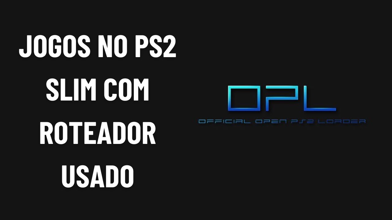 Rodar jogos no PS2 Slim via rede com roteador usado