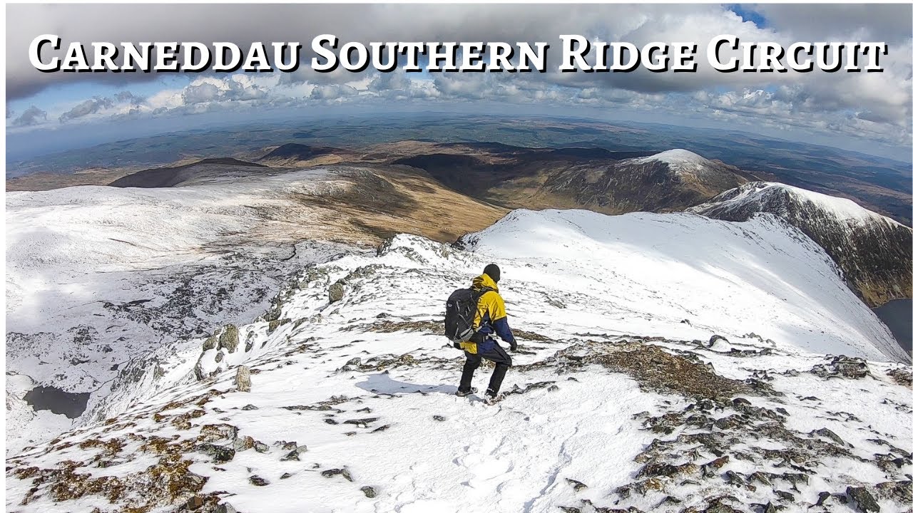 Dangerous Scramble in Snow & Ice | Snowdonia National Park