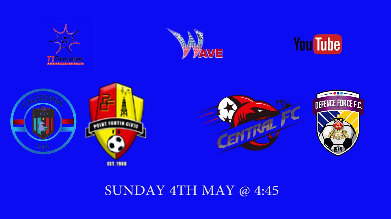 TTPFL MATCH DAY 18- CALEDONIA vs POINT FORTIN & CENTRAL FC vs DEFENCE FORCE