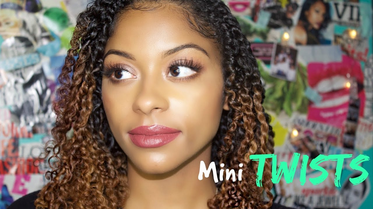 How To Mini Twist | Curly Natural Hair