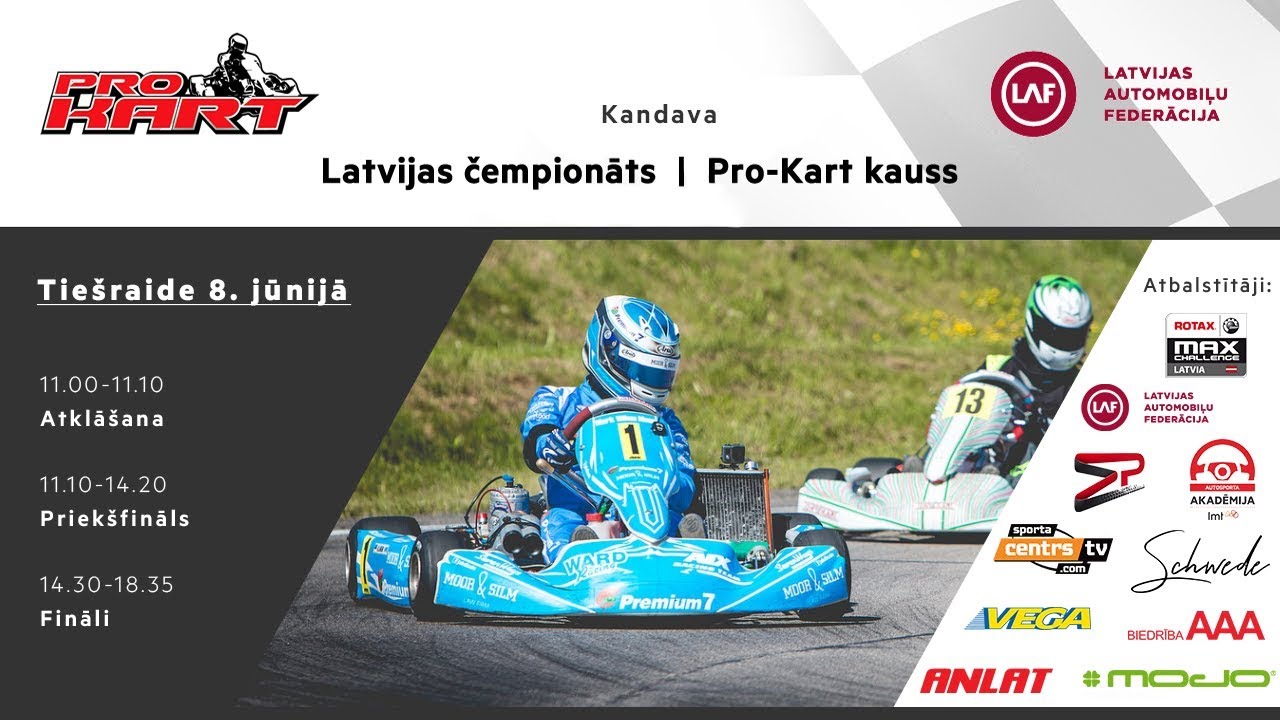 Prokart 2019 2.posms, 08.06.2019 Kandava