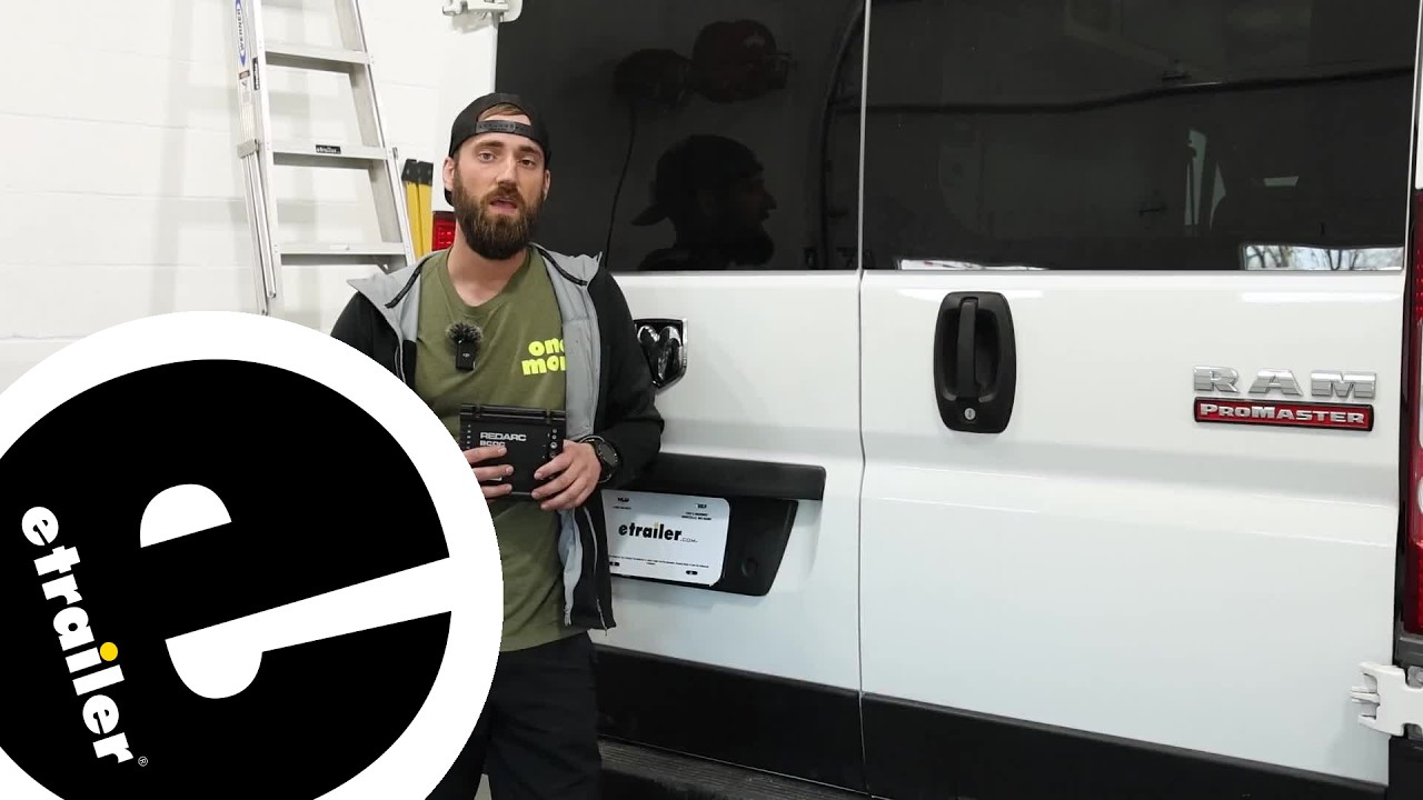 Installing the Redarc Alpha 50A In-Vehicle BCDC Battery Charger with Solar Control in a 2021 Ram Pro