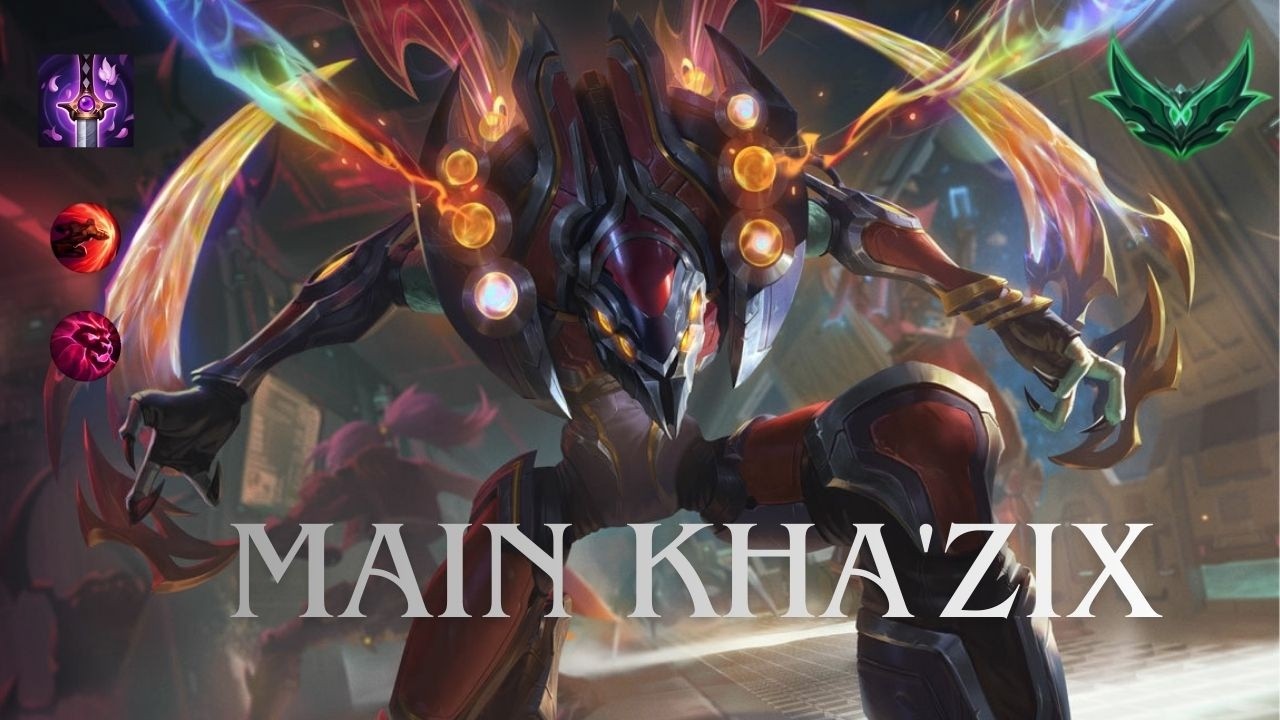 Partida con Kha'Zix vs Shaco en la jungla gameplay!