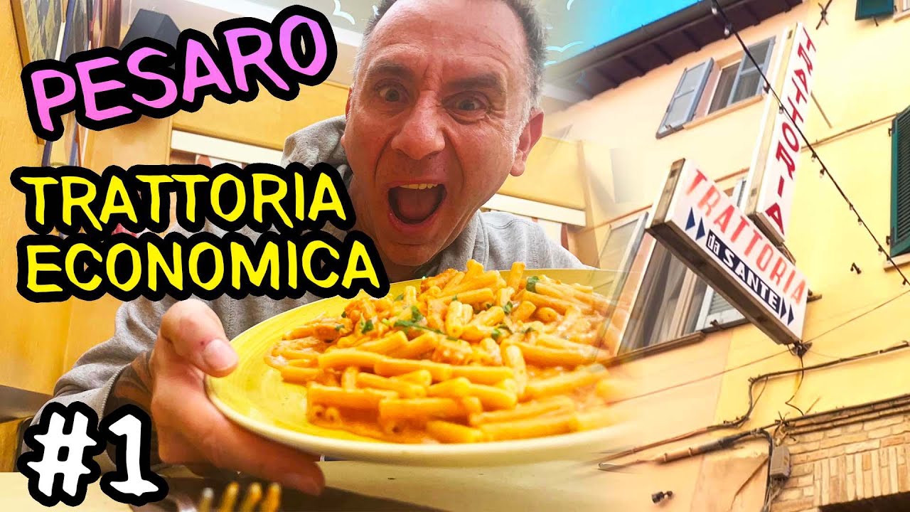 PROVO LA TRATTORIA PIU' ECONOMICA A PESARO