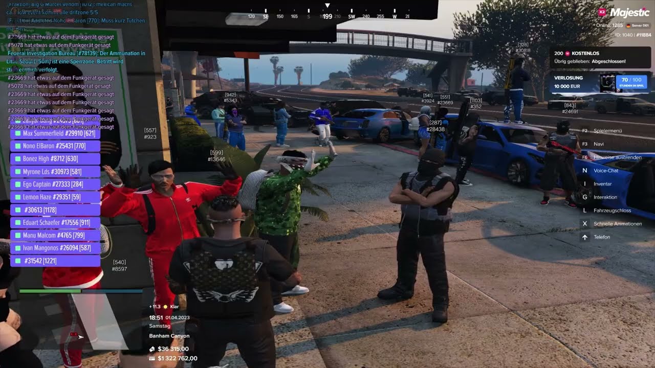 Grove Street zerstört mal wieder alles Majestic RP GTA #3