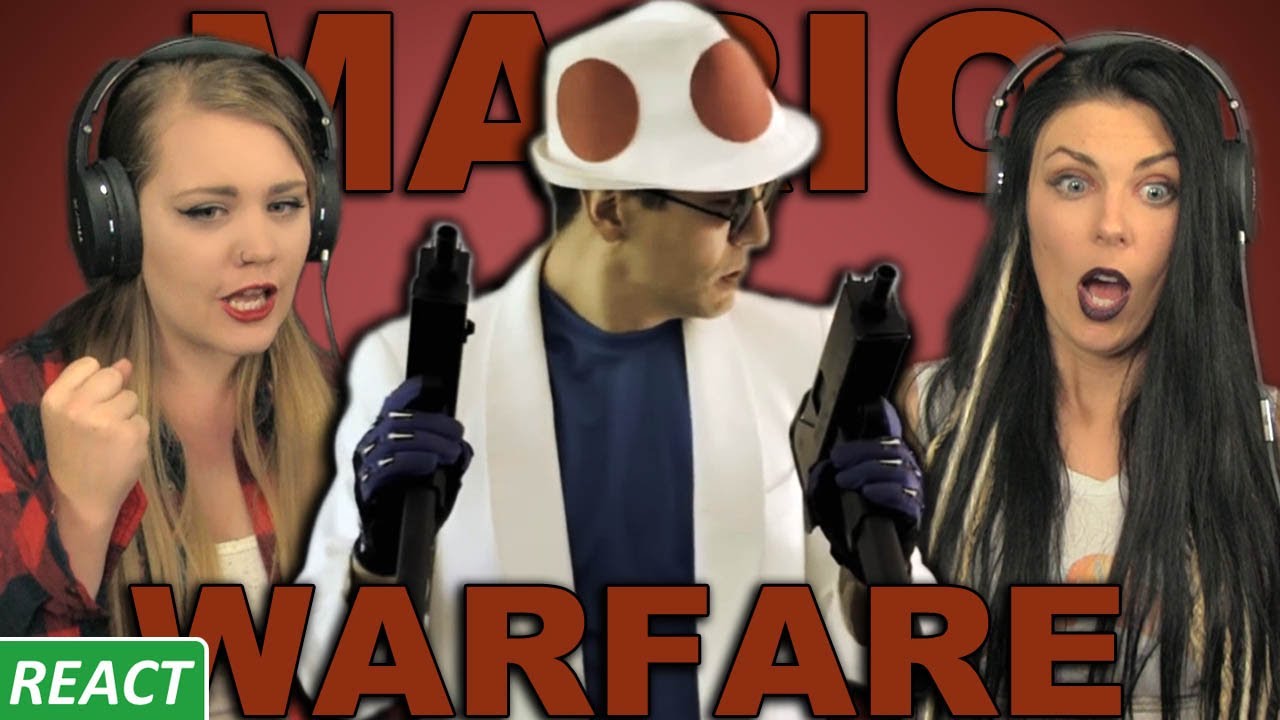 МАРИО В РЕАЛЬНОЙ ЖИЗНИ? | Реакция девушек | Mario Warfare