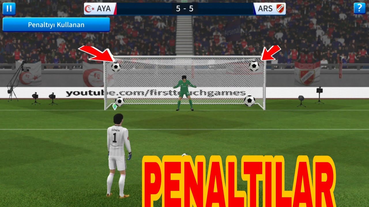 PENALTILAR VE  FİNAL ! (3 Kırmızı,2 Penaltı?) DREAM LEAGUE SOCCER 2019
