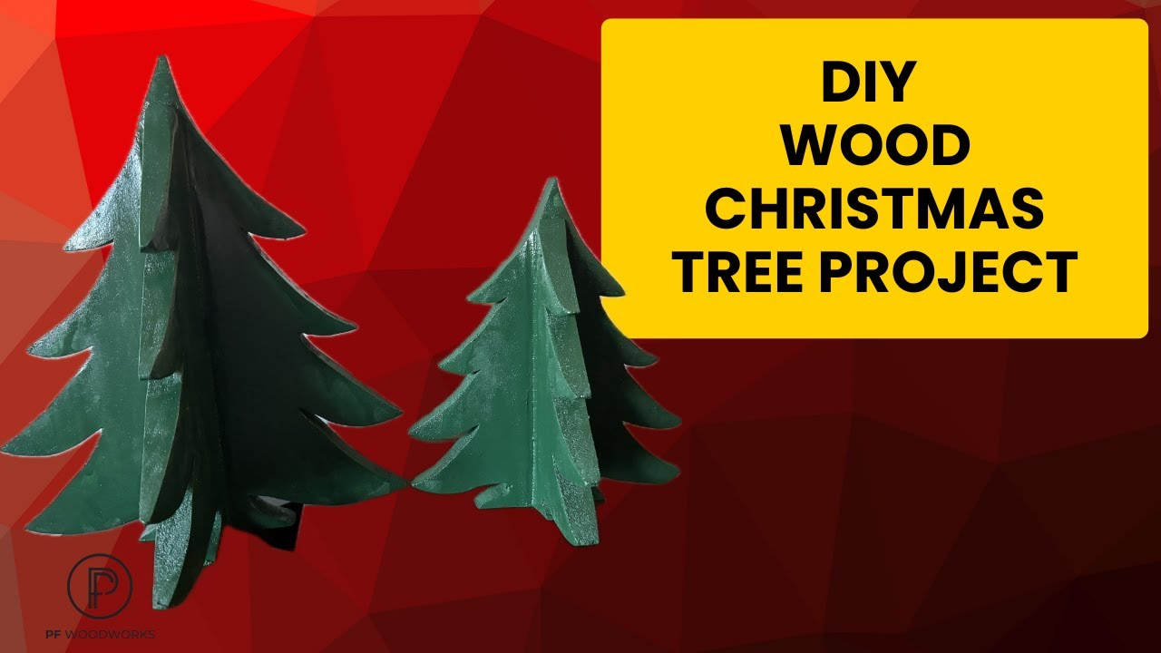 DIY Wood Christmas Tree Project