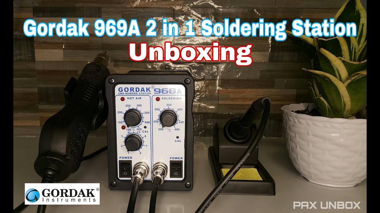 UNBOXING | GORDAK 968A 2 in 1 SOLDERING Station | Mura at Sulit