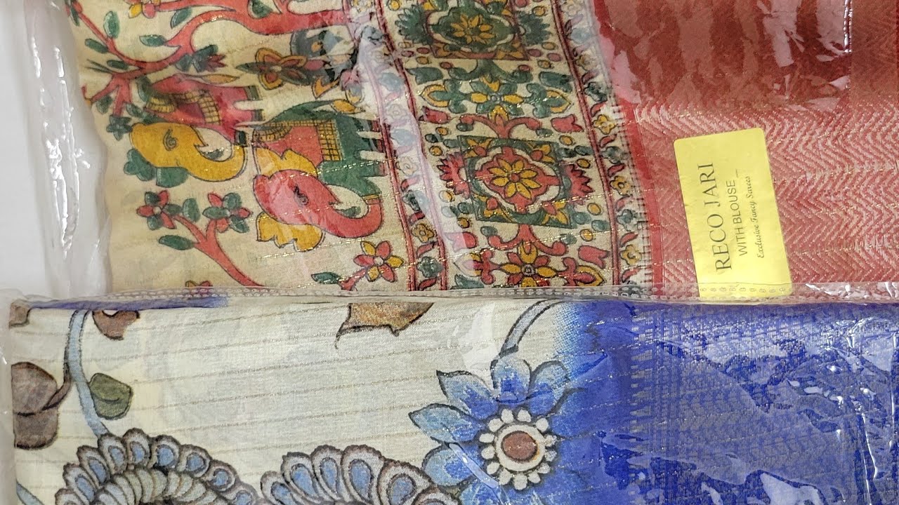 Kalamkari Reko jerry at lowest price Cotton & Silk Sarees LIVE SALE  Daily Wear & Party Wear
