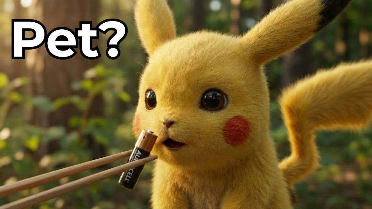 I Simulated Pokémon Pikachu In Real Life