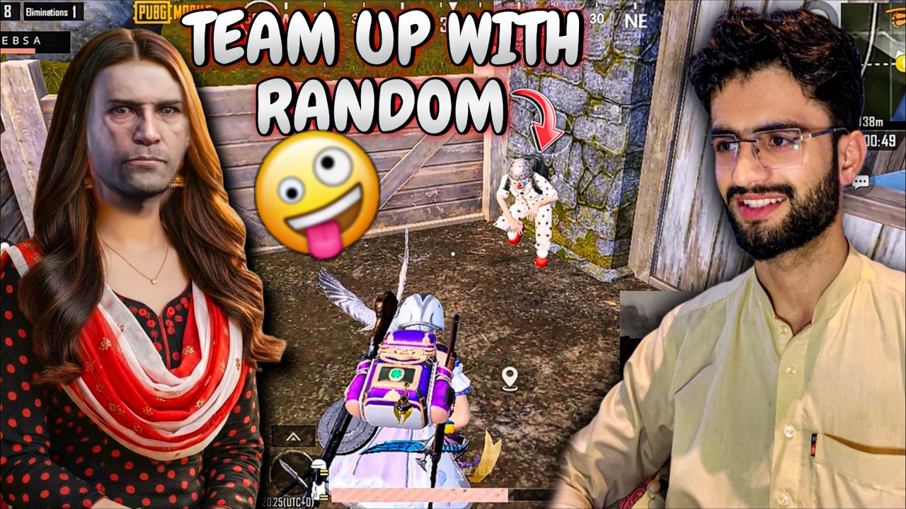Team Up in livik map With Random 😱 Girl Voice Prank | End Me Banda Shock