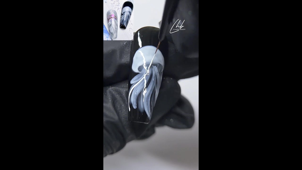 💅🌪Jellyfish Nail Tutorial | Luvherbeauty.com
