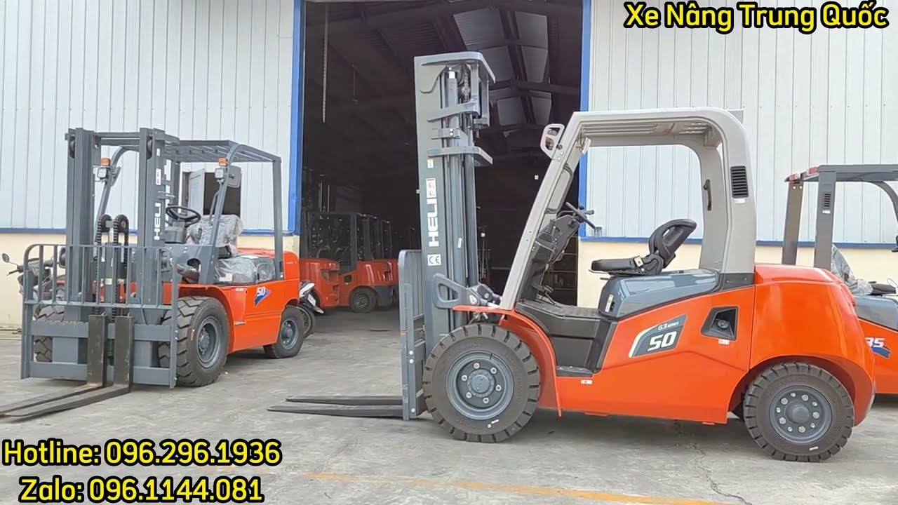 So sánh xe nâng Heli G3 series và K2 series 5 tấn. Liệu có đáng để nâng cấp lên G3 series