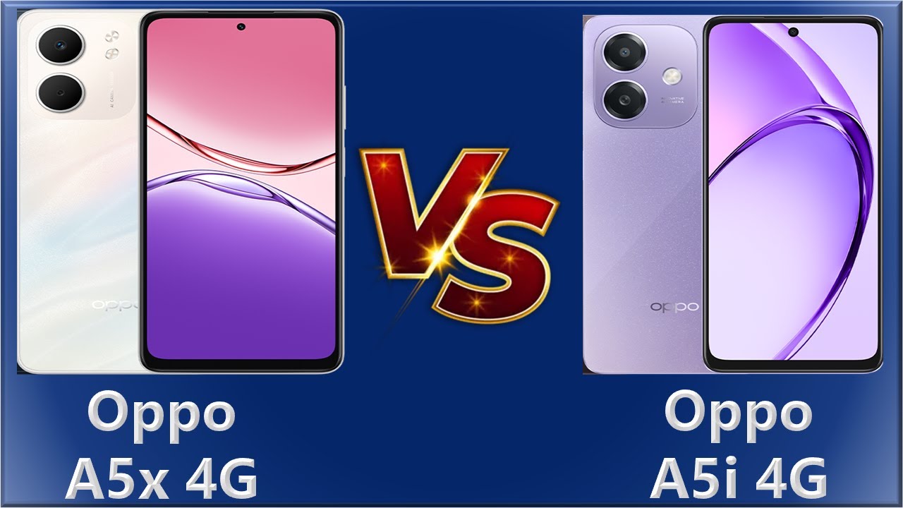 Oppo A5i vs Oppo A5x
