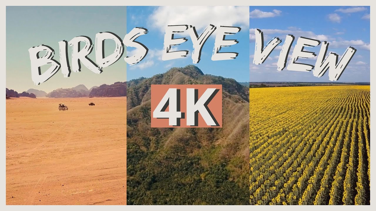 NATURE FROM ABOVE  | 4k Cinematic Drone Footage from Around the World | Relaxing Drone Videos 2023