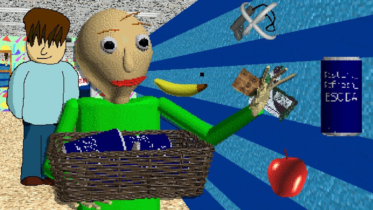 Johnny's Supermarket?! | Baldi's Basics MOD