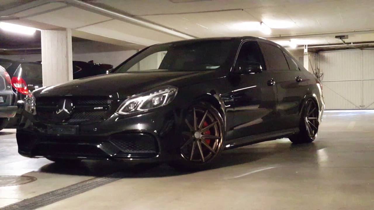 World's first Mercedes E63 AMG on Vossen X Work VWS-1