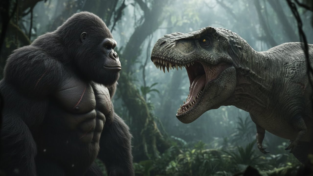 King Kong vs T Rex – Final Clash  Giant Monsters Battle