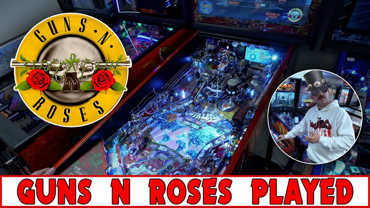 Pinball Fun at the 'Office': Kris & Spencer Dive into Guns N Roses Machine!