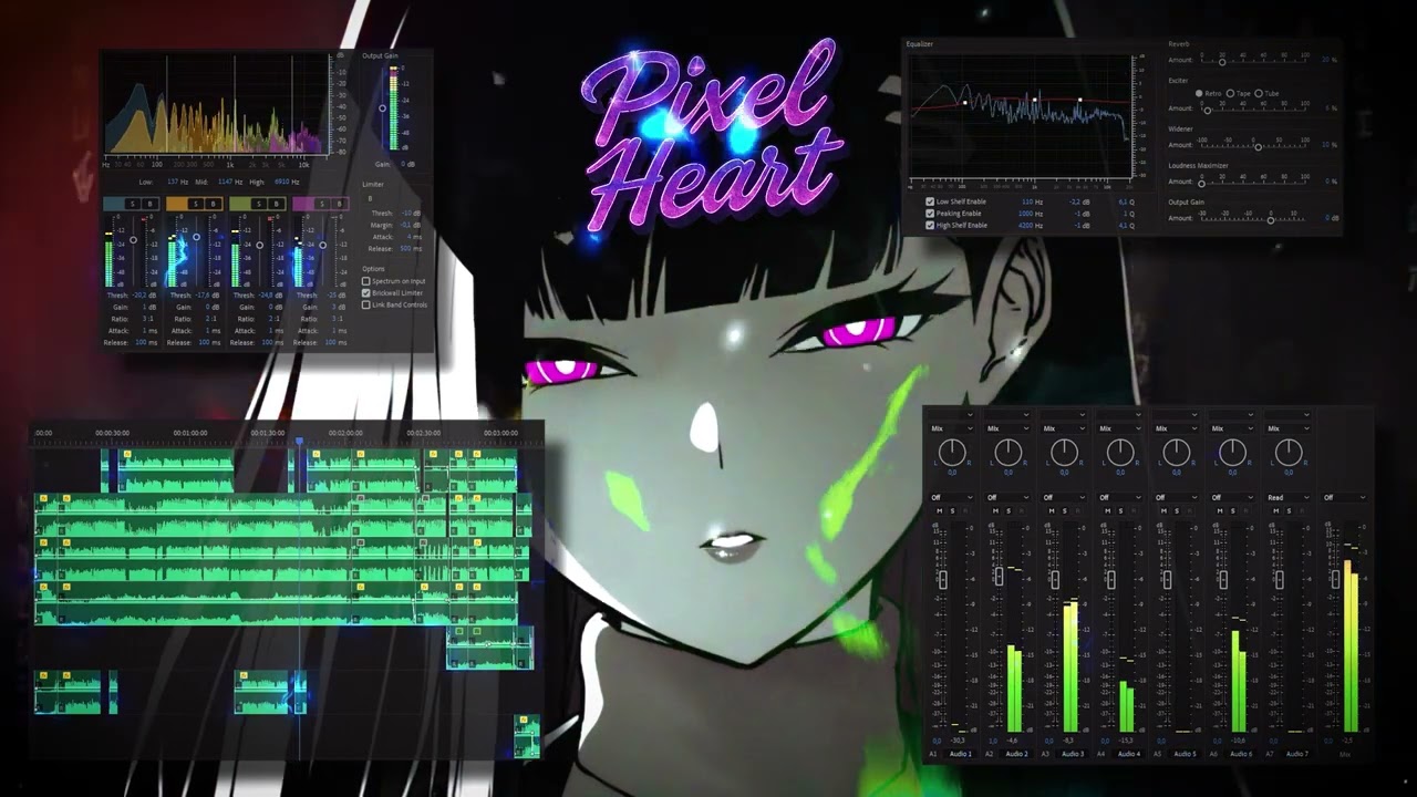 Pixel Heart - ƆISꓵW