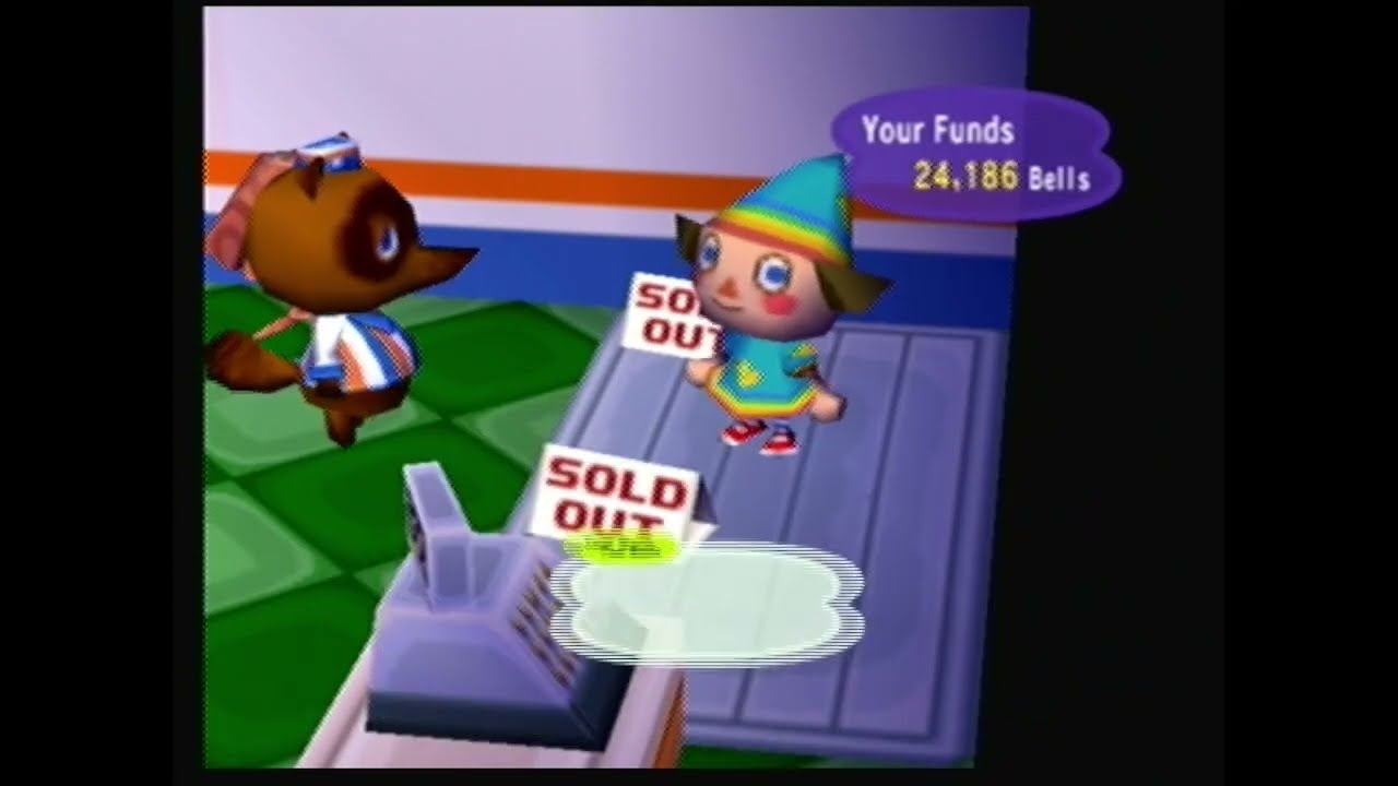 OG Animal Crossing on Game Cube: New Fish in December