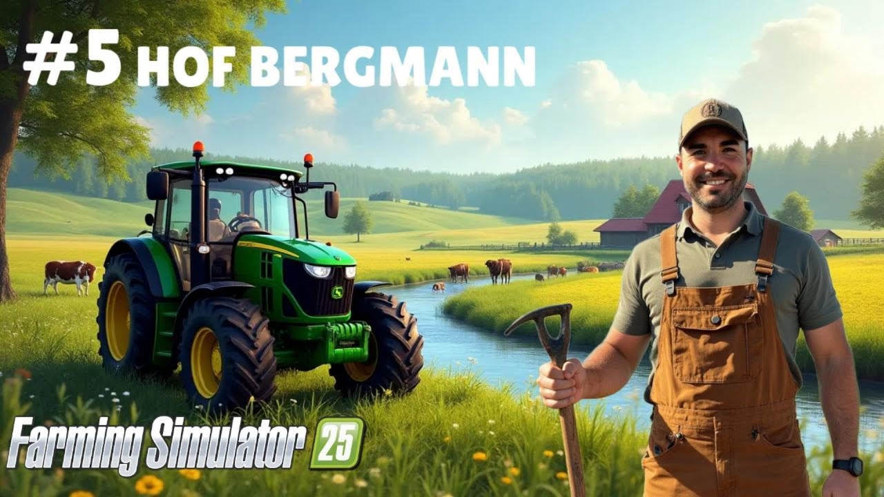 #05 HOF BERGMANN 🏕️ Los contratos nos salen Fake pero llenamos la Pocilga!| FS25 🚜