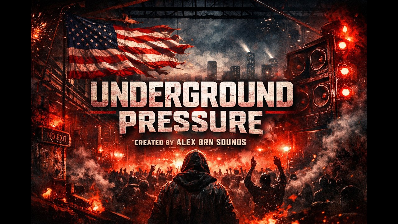 UNDERGROUND PRESSURE 🔥  Industrial Hard Techno 155 BPM US Warehouse Rave – ALEX BRN SOUNDS