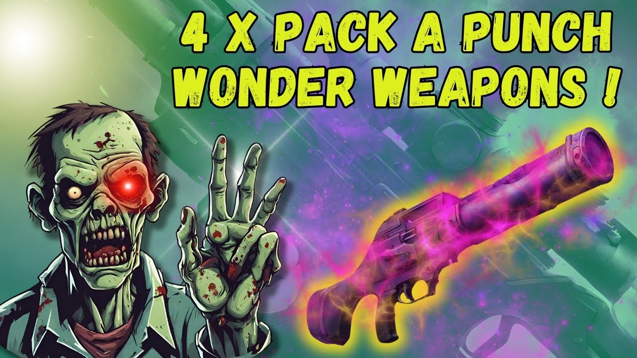 *NEW* Pack-A-Punch 4 Wonder Weapons & Duplication Glitch in MW3 Zombies S2 (AFTER PATCH)