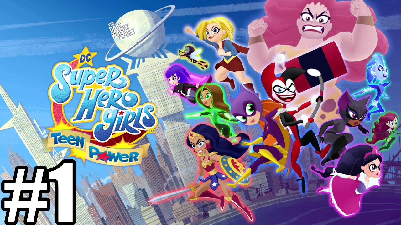 DC Super Hero Girls: Teen Power Gameplay Walkthrough Part 1 - Chapter 1