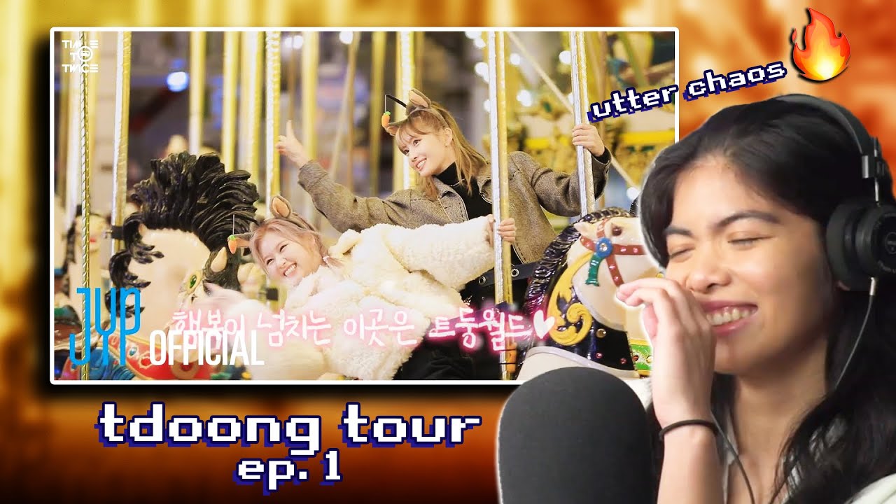 TIME TO TWICE TDOONG Tour EP.01 [reaction]