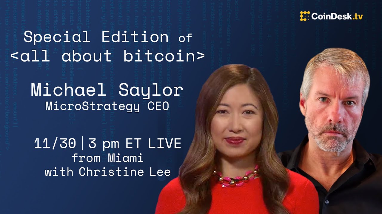 MicroStrategy CEO Michael Saylor LIVE on All About Bitcoin - Special Edition