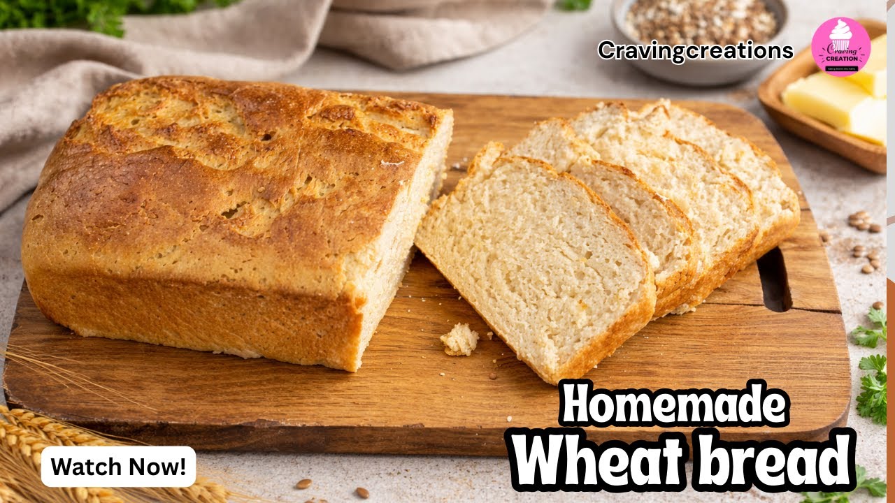 how to make whole wheat bread at home| Wheat bread recipe in oven | wheat bread recipe| bread