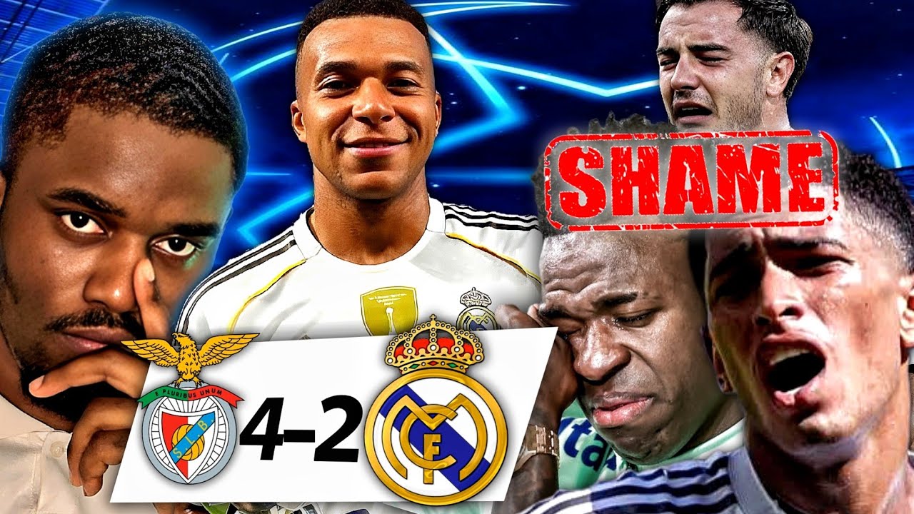 I CRIED Because of REAL MADRID!😢Benfica 4-2 Real Madrid [NO HOPE FOR THIS TEAM]