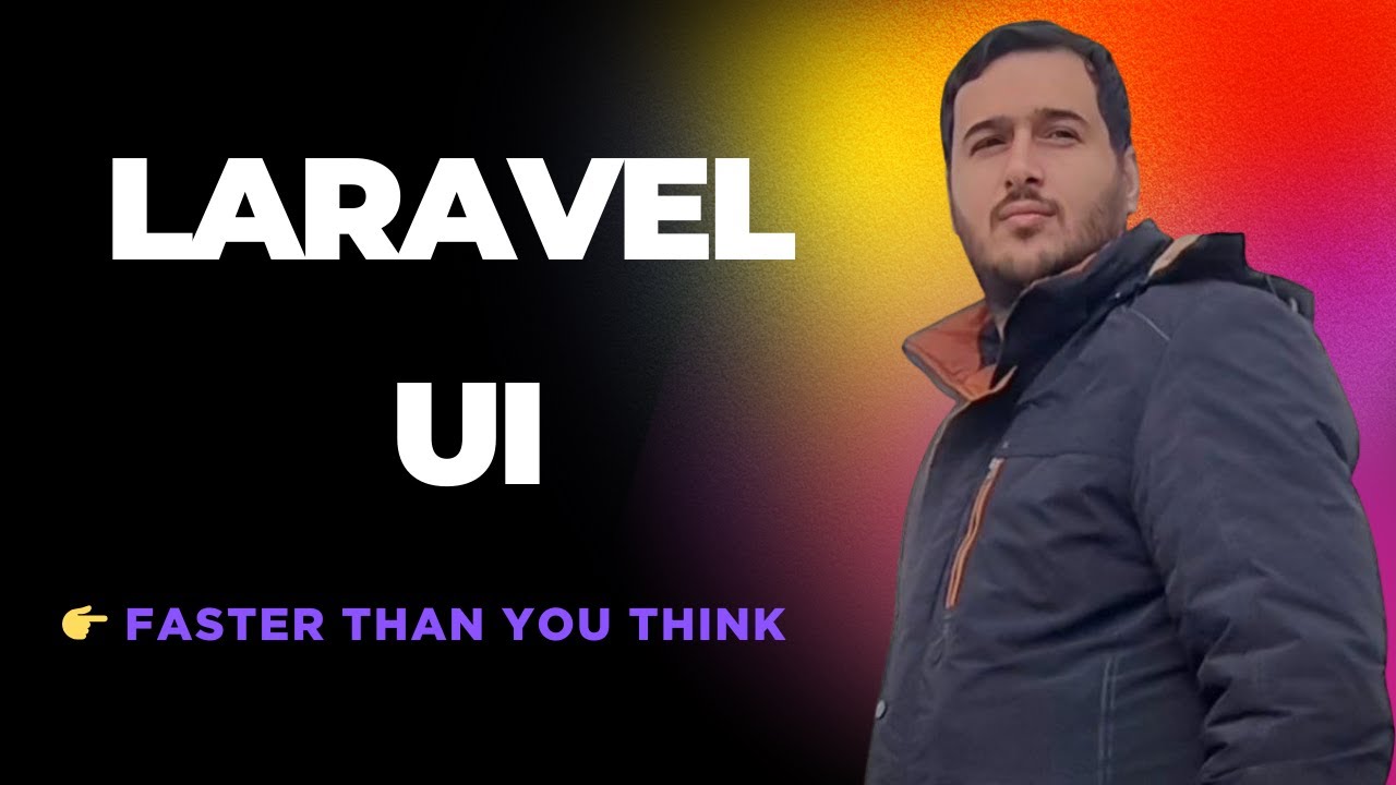 💥 سریع‌ترین راه افزودن Laravel UI و ساخت ویو ثبت‌نام در پروژه! | Laravel UI & Registration View