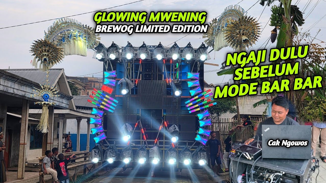 Ampuh DraKim disotok Cak Ngowos penyewa sampai gak Kuat,,Glowing nya BREWOG LIMITED EDITION 