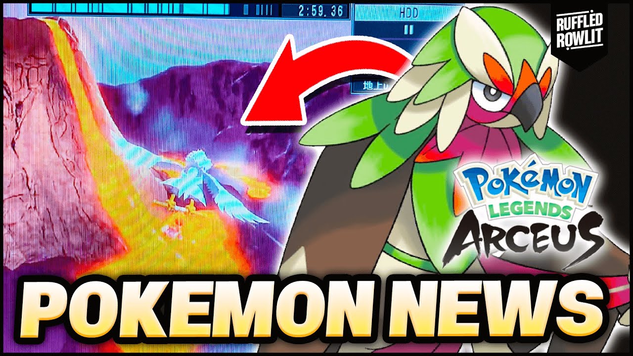 POKEMON NEWS & LEAKS | 18 New Forms in Pokemon Legends Arceus and NEW FOOTAGE!?