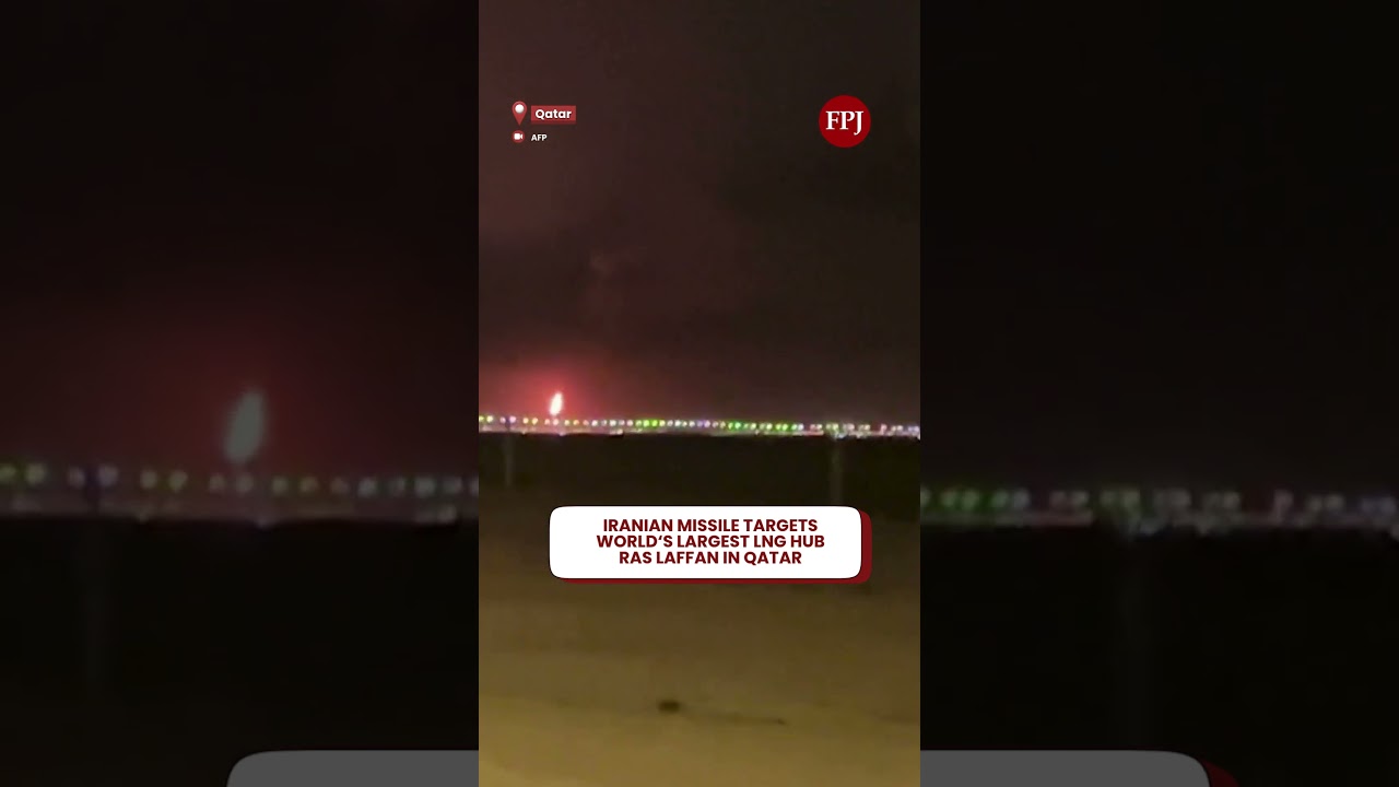 Iranian Missile Targets World&lsquo;s Largest LNG Hub Ras Laffan In Qatar