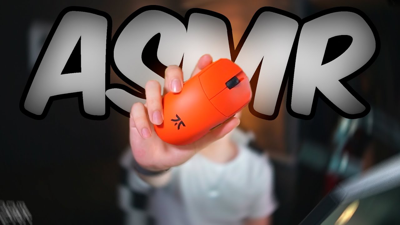 FNATIC x LAMZU GAMING MOUSE UNBOXING ASMR 🔥